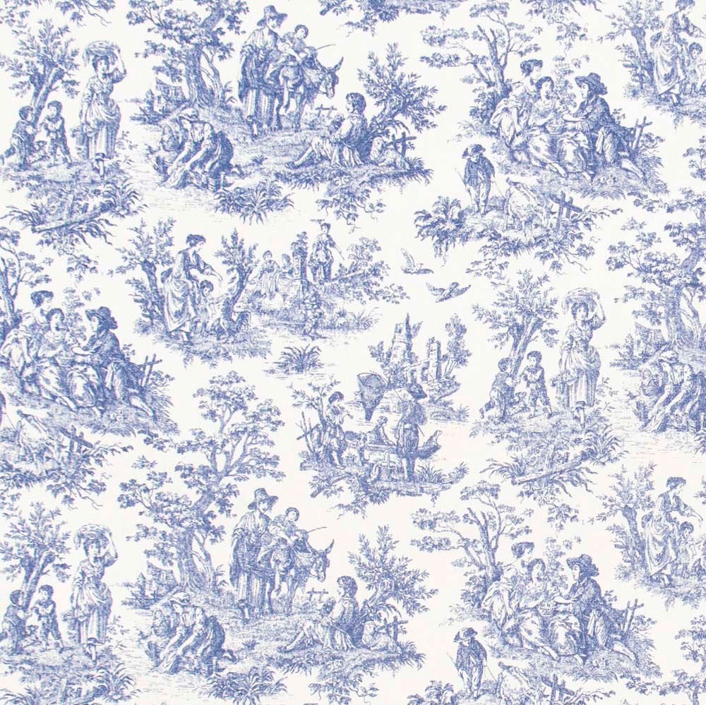 Country Toile Indigo