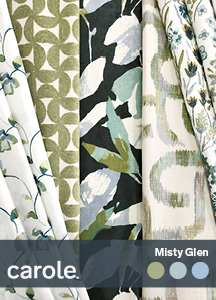 Book number 6306 Misty Glen from Carole Fabrics Spring 2024 line.