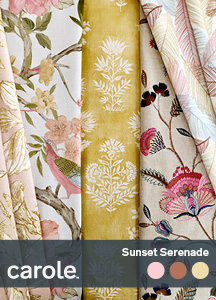 Book number 6304 Sunset Serenade from Carole Fabrics Spring 2024 line.