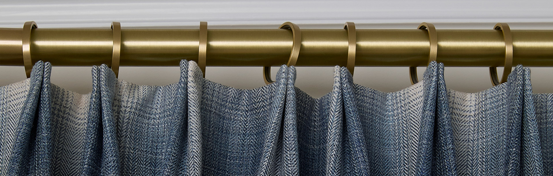 Detail of Forest Hardware Lisbon Collection in Satin Brass