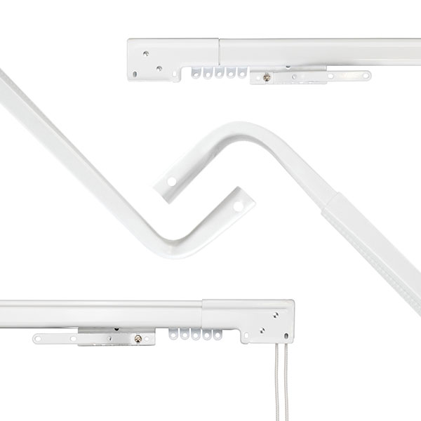 Lockseam and Superfine Pro Basic Drapery Hardware from Kirsch