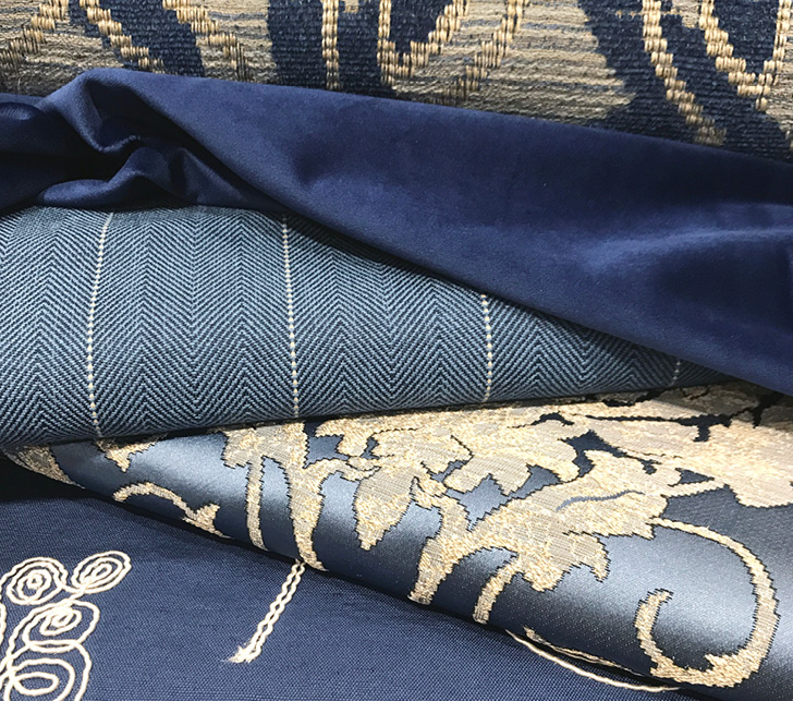 All About The Blues Carole Fabrics